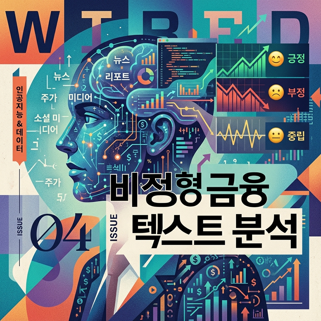ai thumbnail poster 비정형 금융 텍스트 감성 분석 1787818374