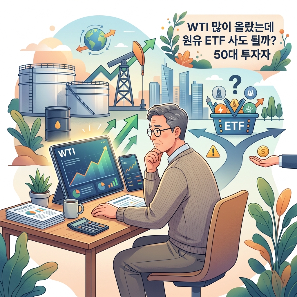 ai thumbnail illustration WTI 많이 올랐는데 원유 ETF 사도 될까 50대 투자자 1789601992