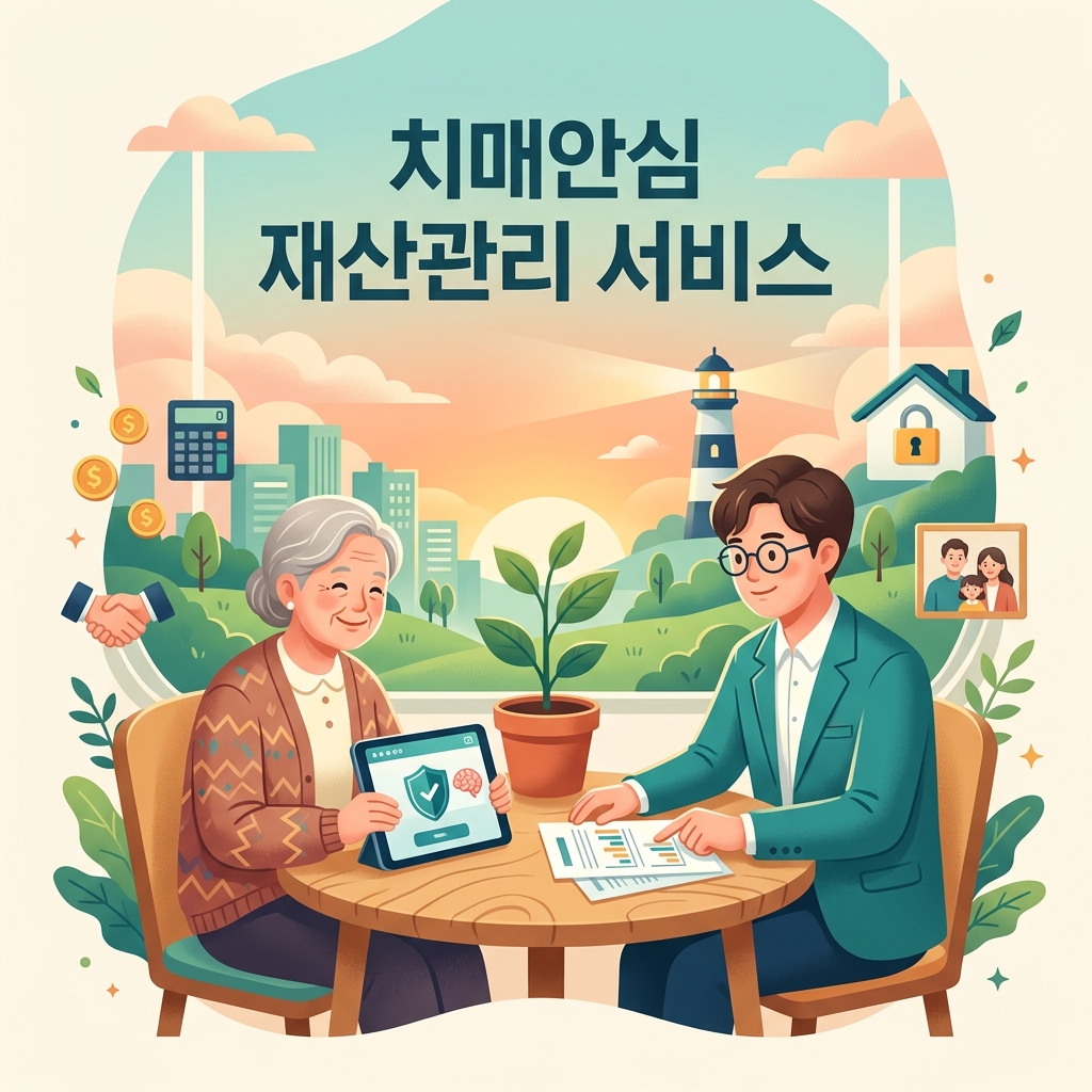 ai thumbnail illustration 치매안심 재산관리 서비스 1789541278