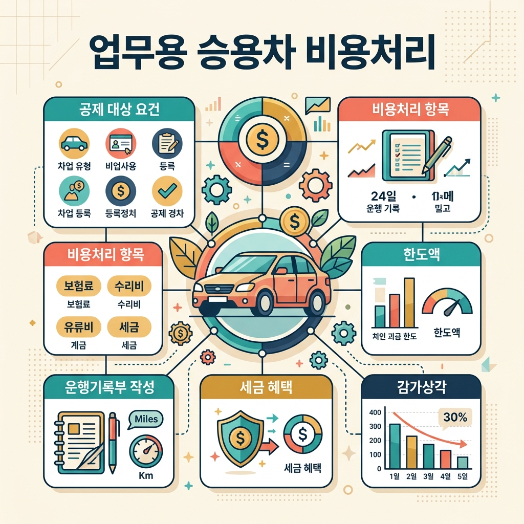 ai thumbnail infographic 업무용 승용차 비용처리 1789701043